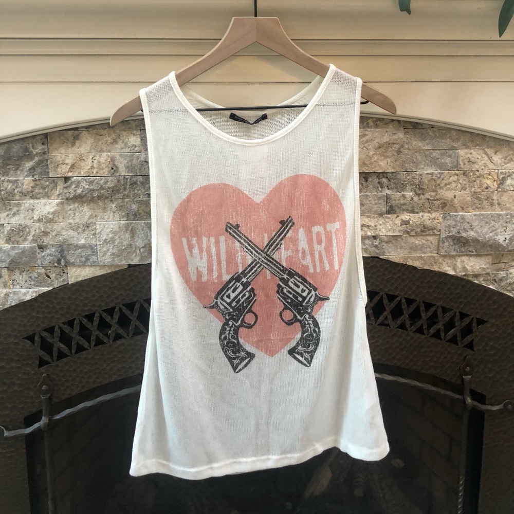 NWT Wild Heart Tank Top